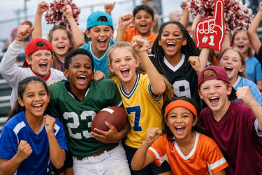 Colorful Uniforms in Team Sports